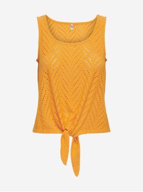 Orange Womens Patterned Tank Top JDY Carla - Women