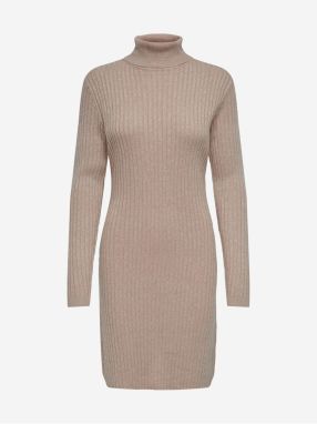 Beige women's sweater dress JDY Novalee - Women