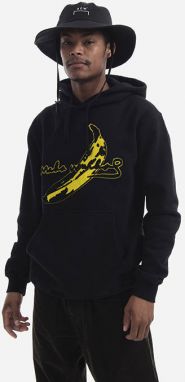 Pánska mikina Maharishi Warhol Banana Hooded Sweat 9644 Čierna