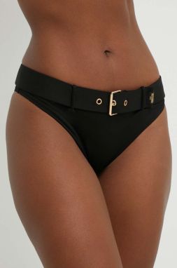 Plavkové nohavičky Moschino Underwear čierna farba, 241V2A59829503