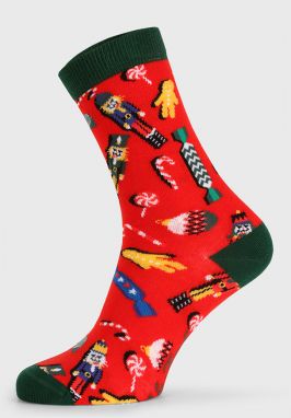 Dámske vianočné ponožky Nut Cracker