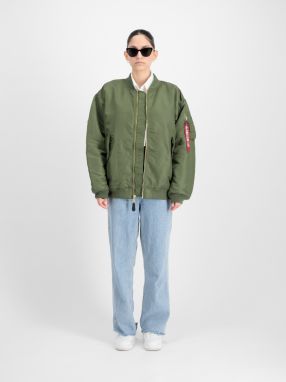 ALPHA INDUSTRIES Prechodná bunda  zelená