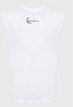 Karl Kani Tank top Small Signature 6031352 Biela Relaxed Fit