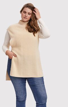 Vero Moda Curve Vesta Myrna 10252749 Béžová Regular Fit