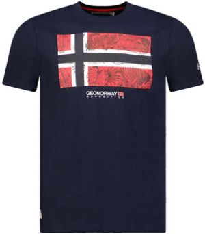 Tričká s krátkym rukávom Geo Norway  SW1239HGNO-NAVY