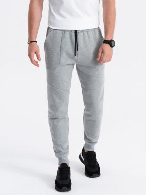 Ombre Men's sweatpants joggers - grey melange