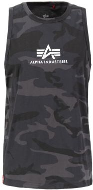 ALPHA INDUSTRIES Tričko  kamenná / tmavosivá / čierna / biela