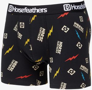 Horsefeathers Sidney Boxer Shorts Black/ Ignite