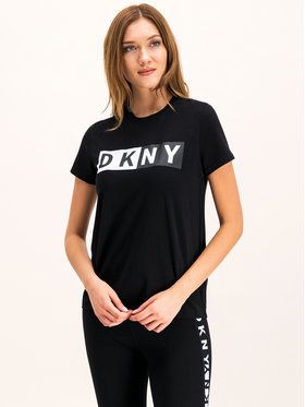 DKNY Sport Tričko DP8T5894 Čierna Regular Fit