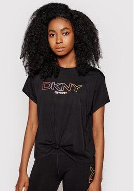 DKNY Sport Tričko DP1T8020 Čierna Regular Fit