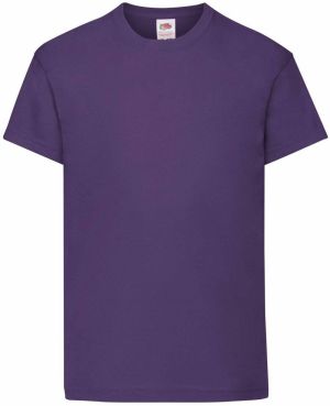 Purple Children's T-shirt Original Fruit of the Loom