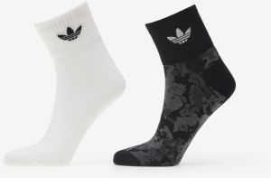 adidas Camo Ankle Socks 2-Pack Multicolor/ Black/ White