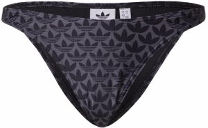 ADIDAS ORIGINALS Bikinové nohavičky 'Monogram'  sivá / čierna