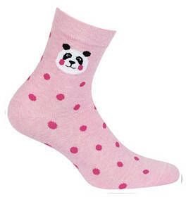 Gatta G44.01N Cottoline girls' socks patterned 33-38 rose 392