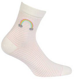 Gatta G44.01N Cottoline girls' socks patterned 33-38 off white 393