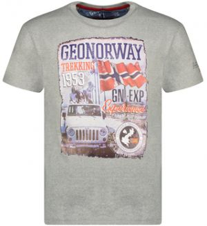 Tričká s krátkym rukávom Geo Norway  SW1959HGNO-BLENDED GREY