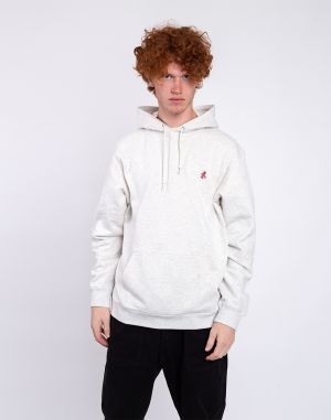 Gramicci One Point Hooded Sweatshirt ASH HEATHER