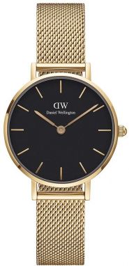 Hodinky Daniel Wellington Petite 28 Evergold dámske, zlatá farba