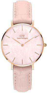 Hodinky Daniel Wellington Petite 32 Rouge dámske, ružová farba