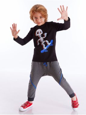 Mushi Colorful Skate Boy's T-shirt Trousers Set