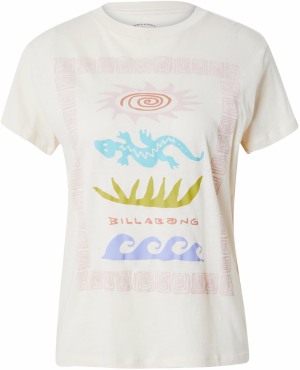 BILLABONG Funkčné tričko  azúrová / kiwi / fialová / biela ako vlna