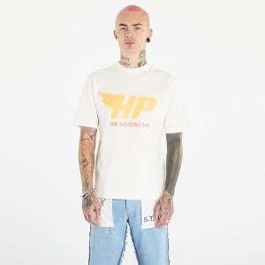 HERON PRESTON HP Fly Short Sleeve Tee Ivory/ Orange