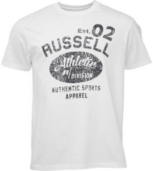 Russell Athletic T-SHIRT M Pánske tričko, biela, veľkosť