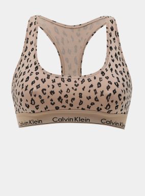 Calvin Klein béžové podprsenka Unlined Bralette