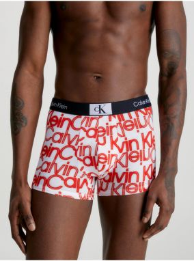 Boxerky pre mužov Calvin Klein Underwear - biela, červená