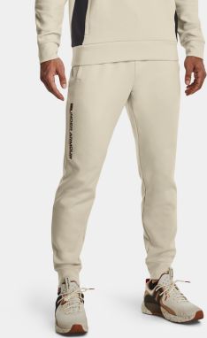 Tepláky Under Armour UA Summit Knit Jogger - béžová