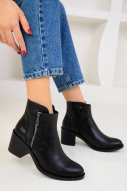 Soho Women's Black Boots & Bootie 18687