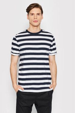 Jack&Jones PREMIUM Tričko Tropic 12203778 Tmavomodrá Regular Fit