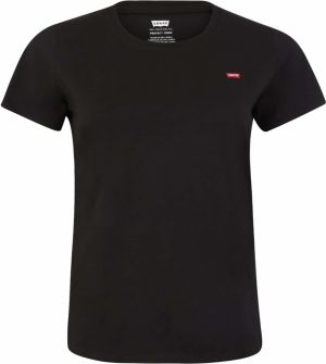 Levi's® Plus Tričko 'PL The Perfect Tee'  červená / čierna / biela