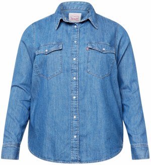 Levi's® Plus Blúzka 'PL Iconic Western'  modrá denim