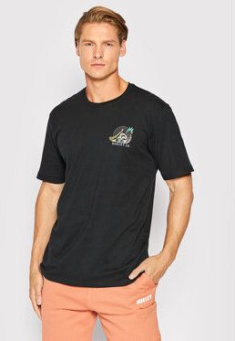 Hurley Tričko Wash Still Life MTS0029910 Čierna Regular Fit