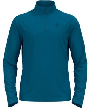 Odlo MID LAYER 1/2 ZIP BERRA Pánska mikina, modrá, veľkosť