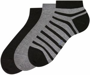 FALKE Ponožky  sivá melírovaná / čierna