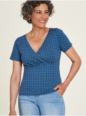 Dark blue Tranquillo Women's Patterned Tičko - Women