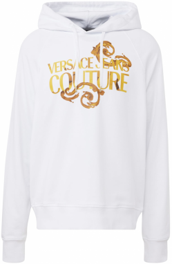 Versace Jeans Couture Mikina  zlatá / biela