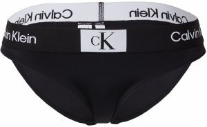 Calvin Klein Swimwear Bikinové nohavičky  čierna / biela