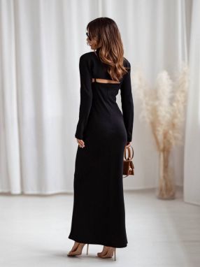 Black strappy dress with bolero Cocomore