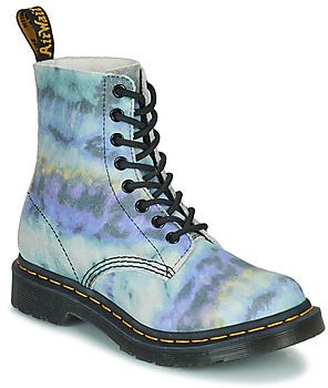 Polokozačky Dr. Martens  1460 Pascal Purple Summer Tye and Dye