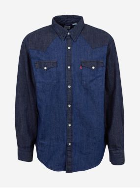 Levi's Dark Blue Mens Denim Shirt Levi's® Barstow Western Standard - Men