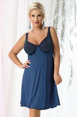 Košieľka s kosticami Marie Navy blue