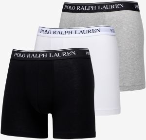 Ralph Lauren Stretch Cotton Boxer Brief Trunks 3-Pack Multicolor