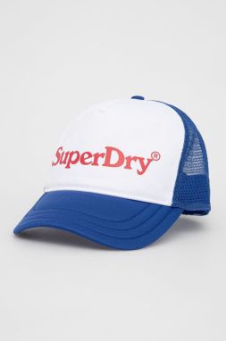 Čiapka Superdry s potlačou