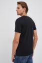 Bavlnené tričko Pepe Jeans Eggo čierna farba, s potlačou galéria