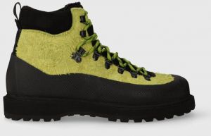 Kožené členkové topánky Diemme Roccia Vet Sport pánske, zelená farba, DI23FWRVM.F01S007GRE