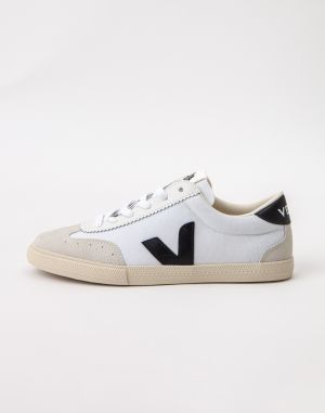 Veja Volley Canvas WHITE_BLACK