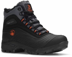 DARK SEER Black Smoked Orange Unisex Outdoor Trekking Boots.